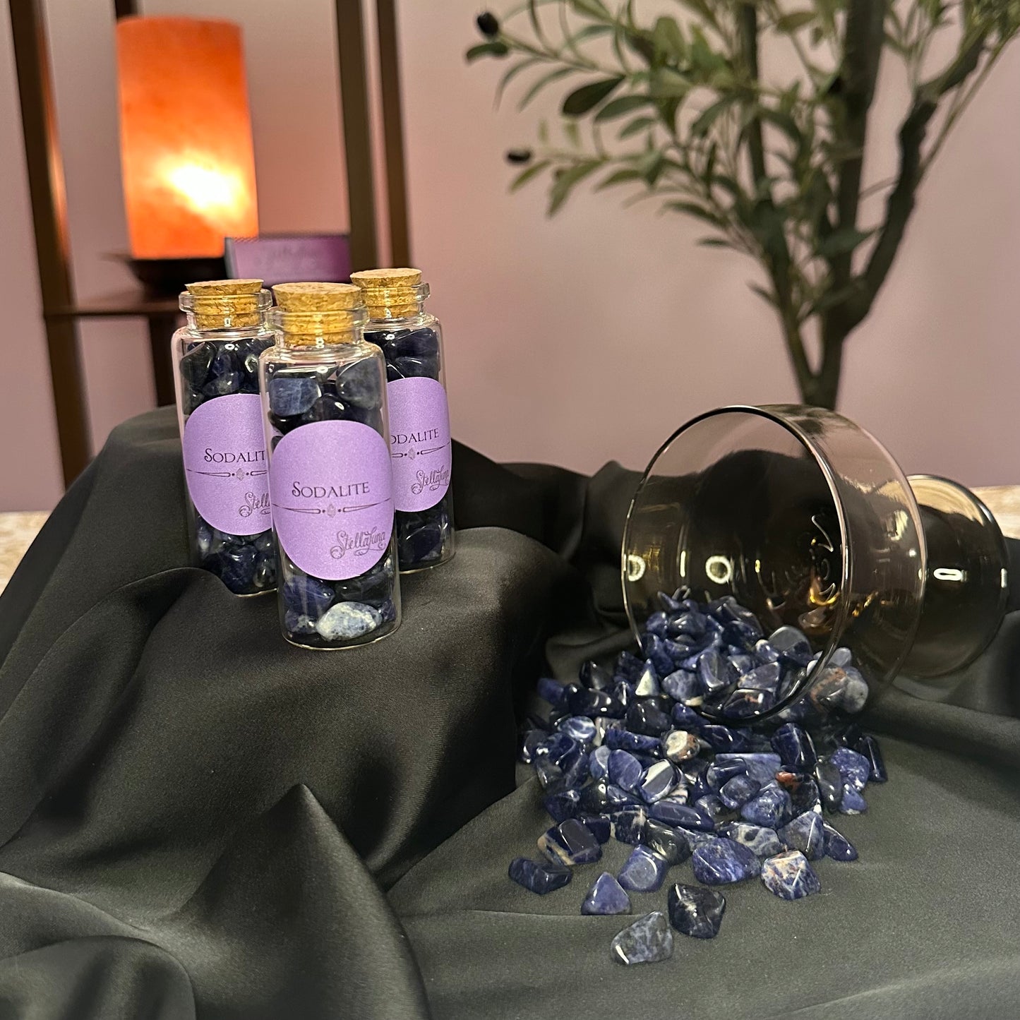 Sodalite Crystal Chips