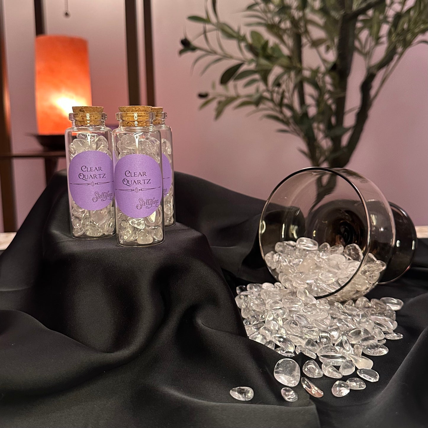 Clear Quartz Crystal Chips