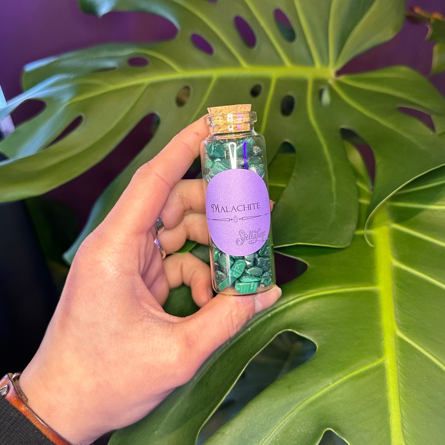 Malachite Crystal Chips