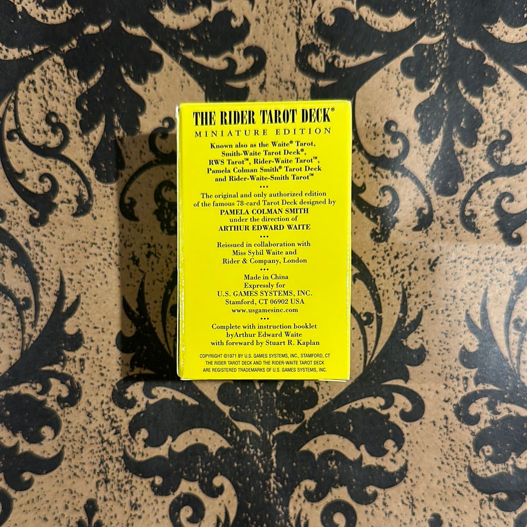 Mini Rider Waite Tarot Deck