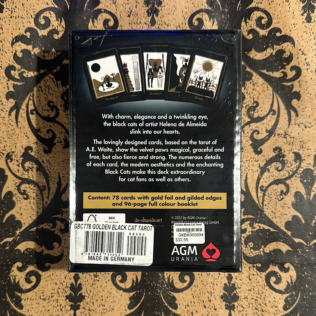 Golden Black Cat Tarot