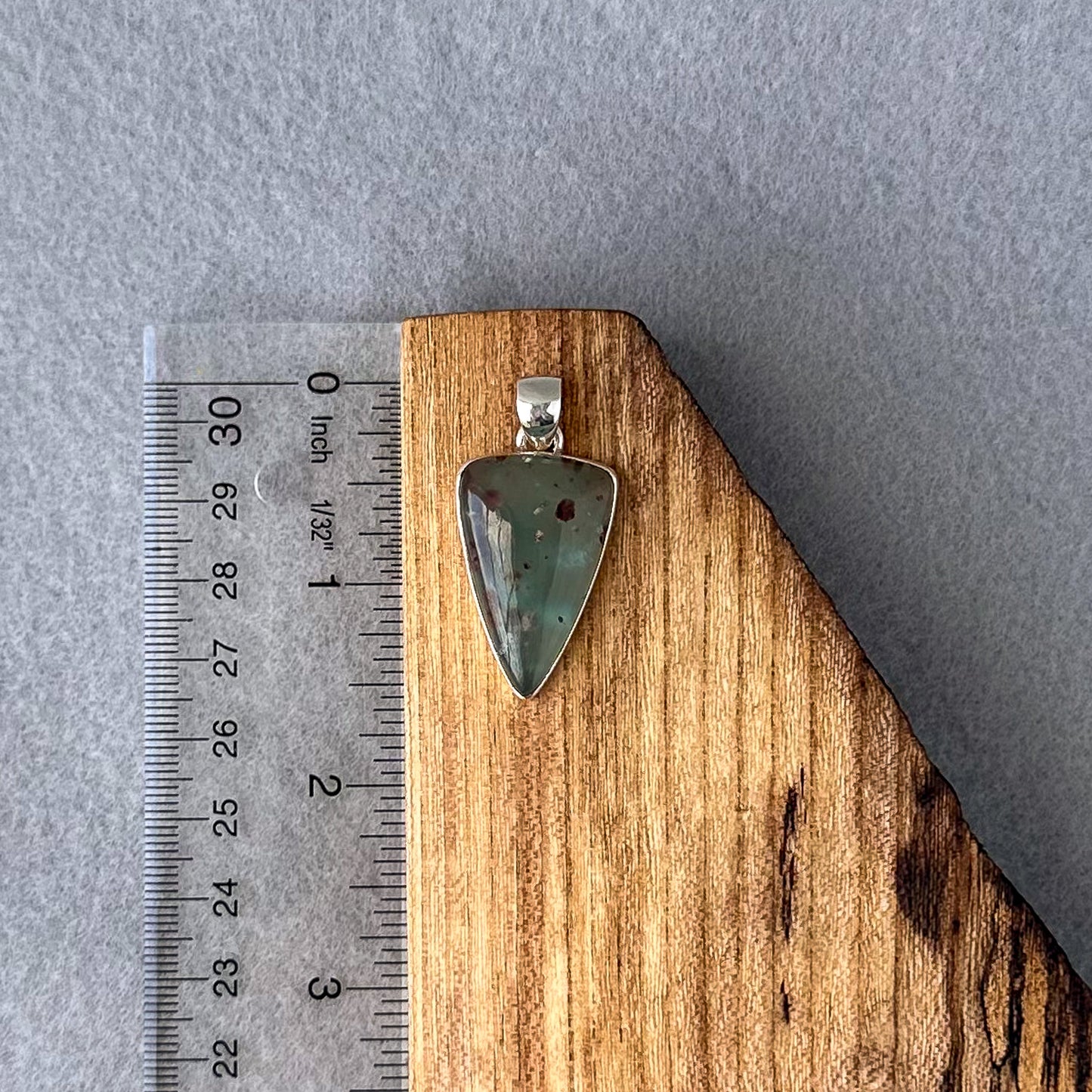 Aquaprase Sterling Silver Pendant
