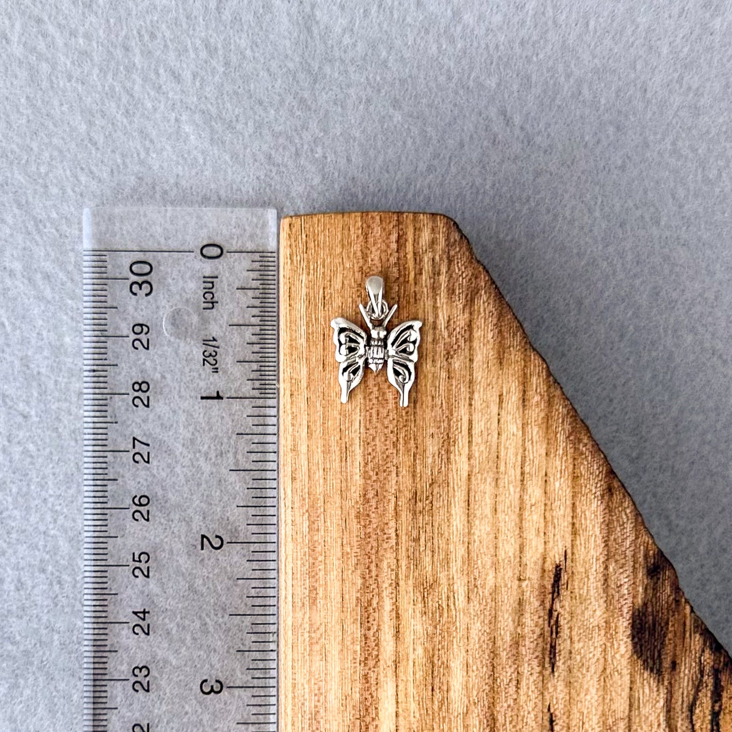 Butterfly Sterling Silver Pendant