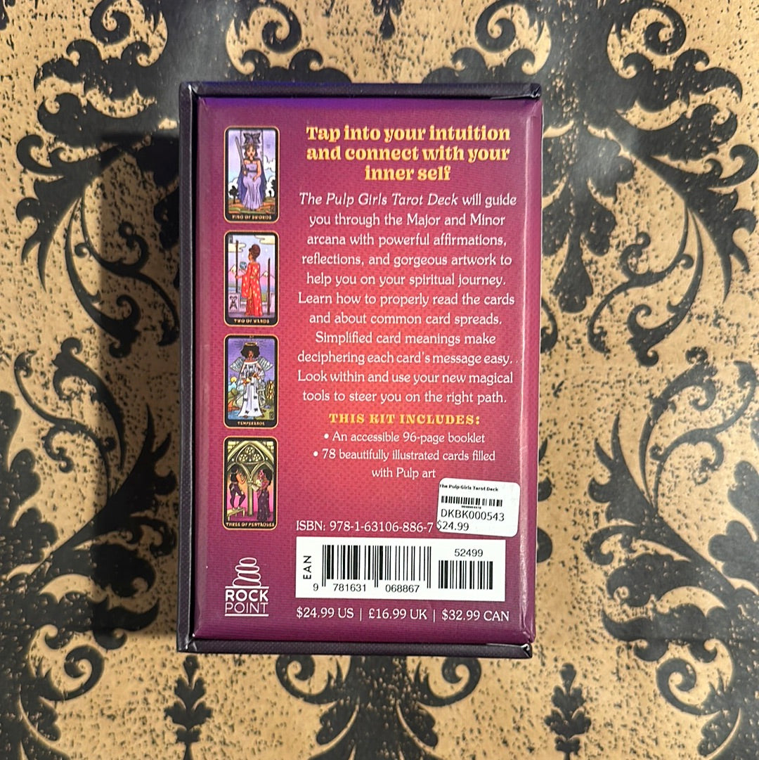 The Pulp Girls Tarot Deck