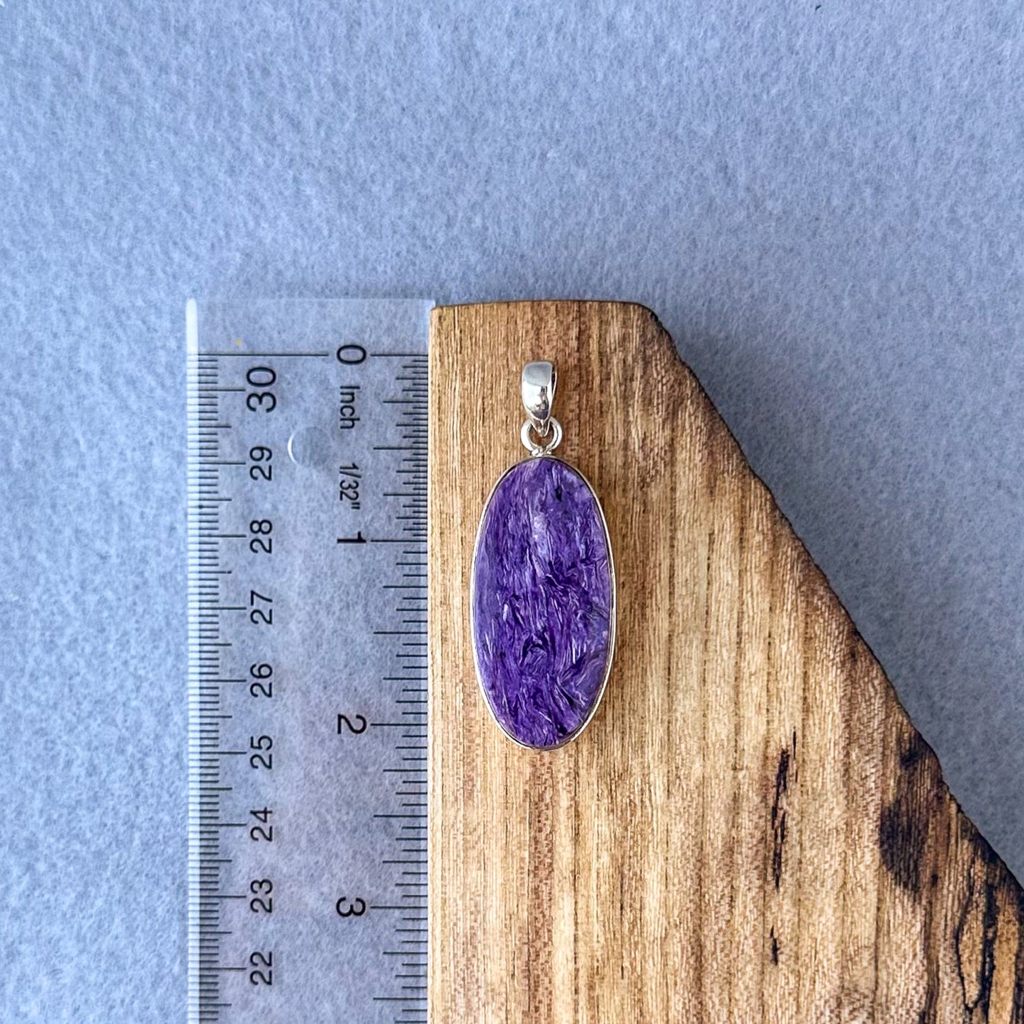 Charoite Oval Pendant