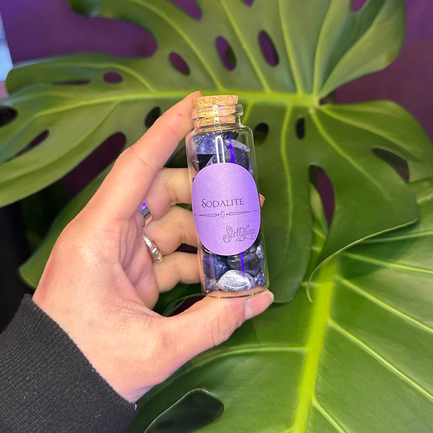 Sodalite Crystal Chips