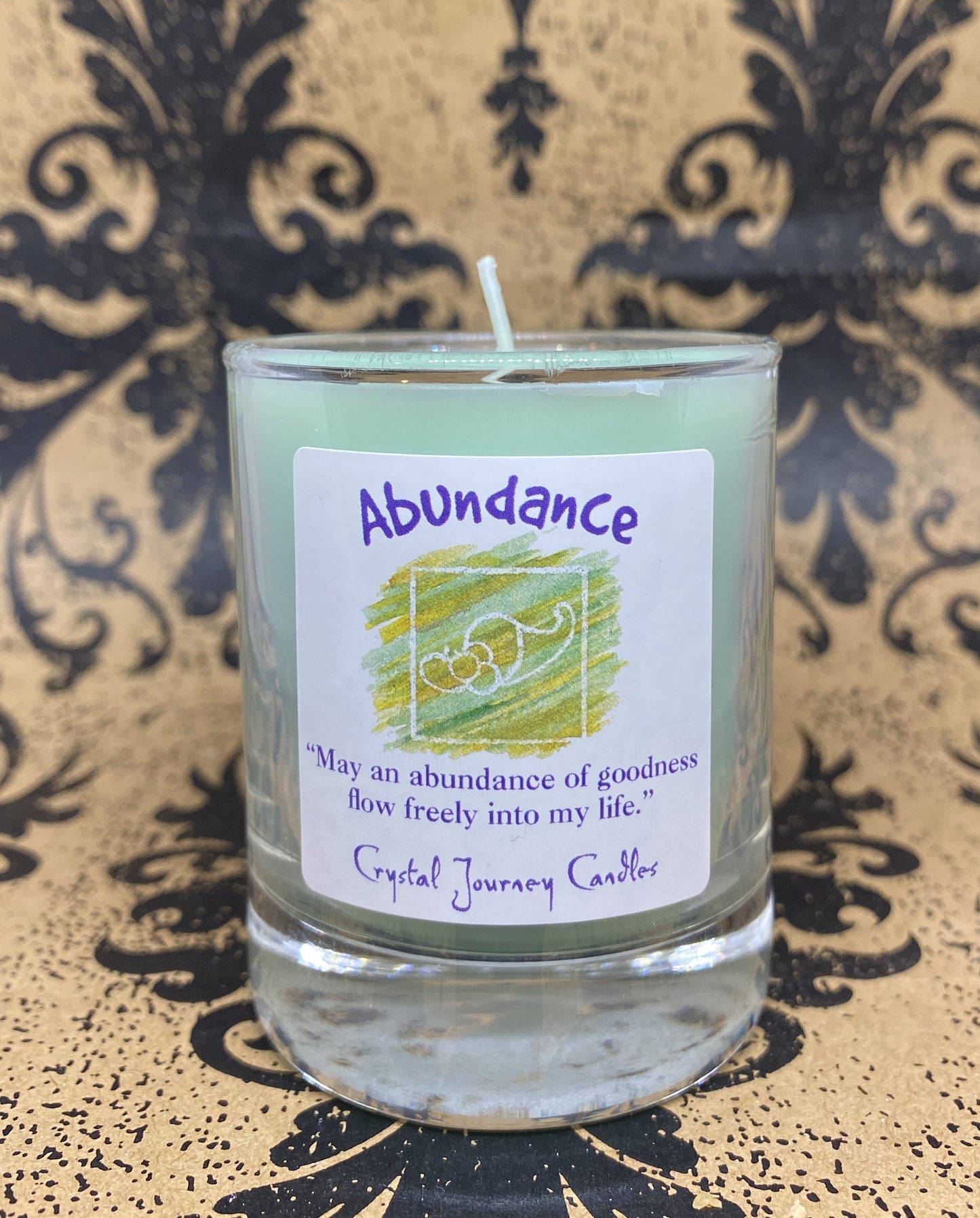Abundance - Crystal Journey Candle
