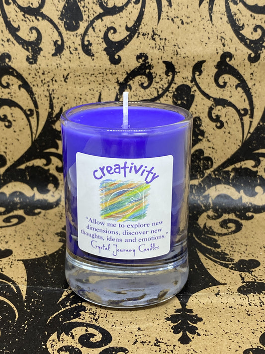 Crystal Journey Candle - Creativity