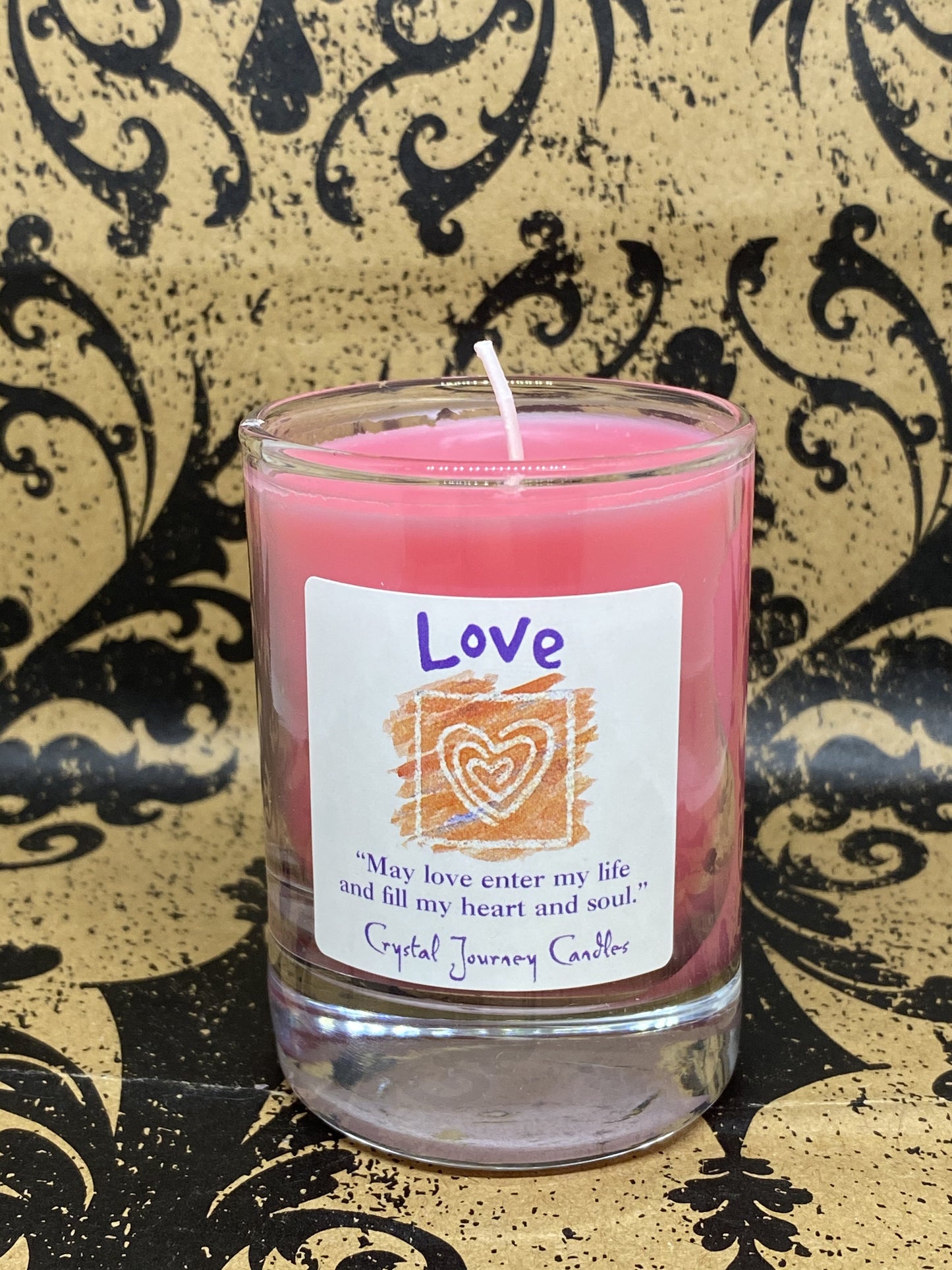 Love - Crystal Journey Candle