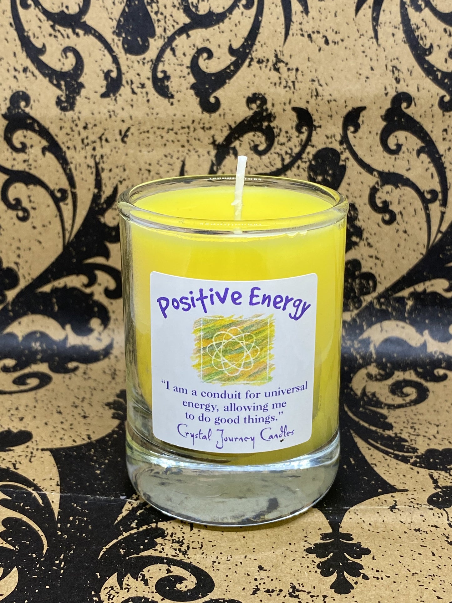 Positive Energy - Crystal Journey Candle
