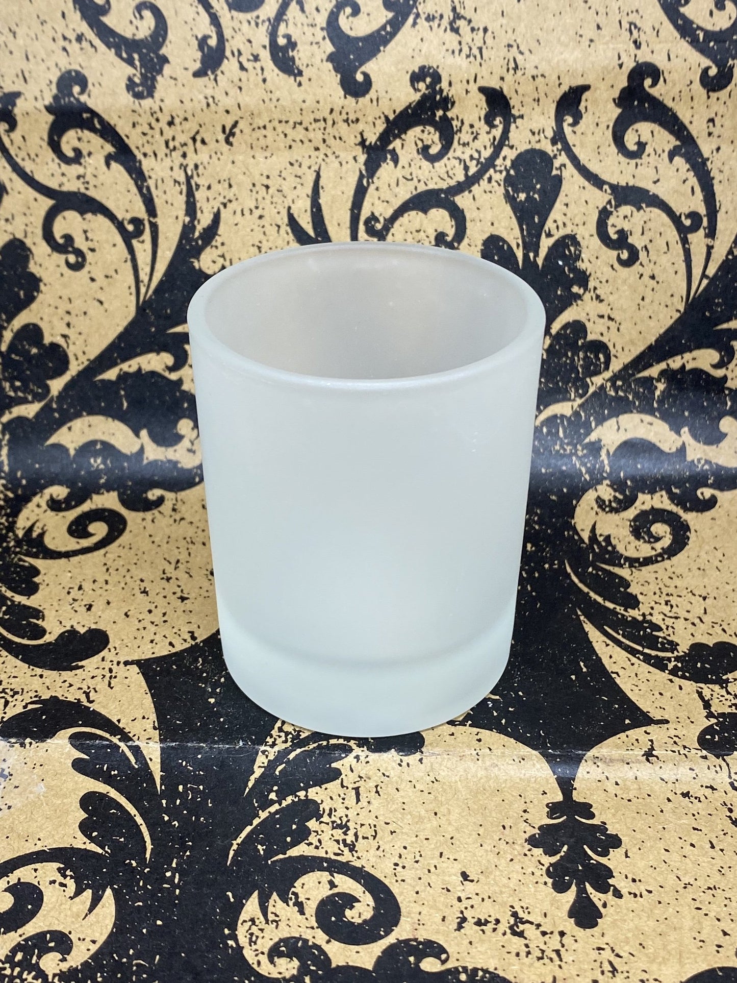 Frosted Glass Votive Holder