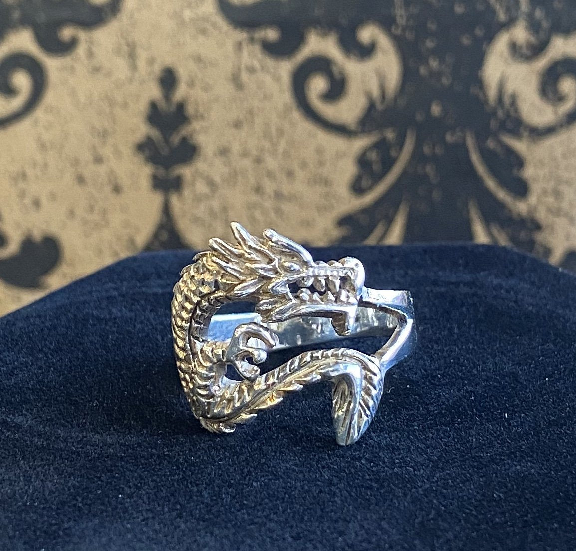 Dragon Sterling Silver Ring