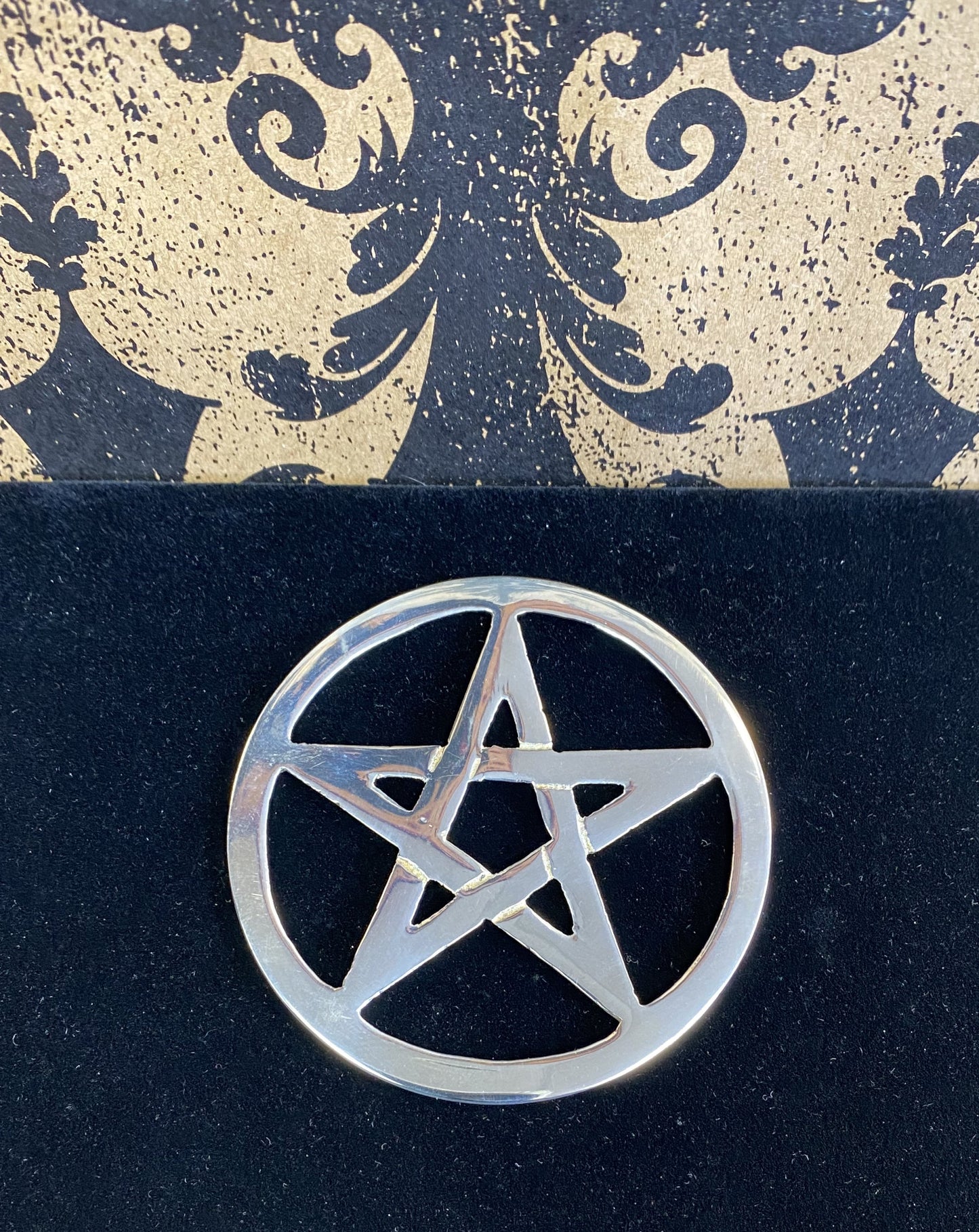 Silver Altar Pentacle