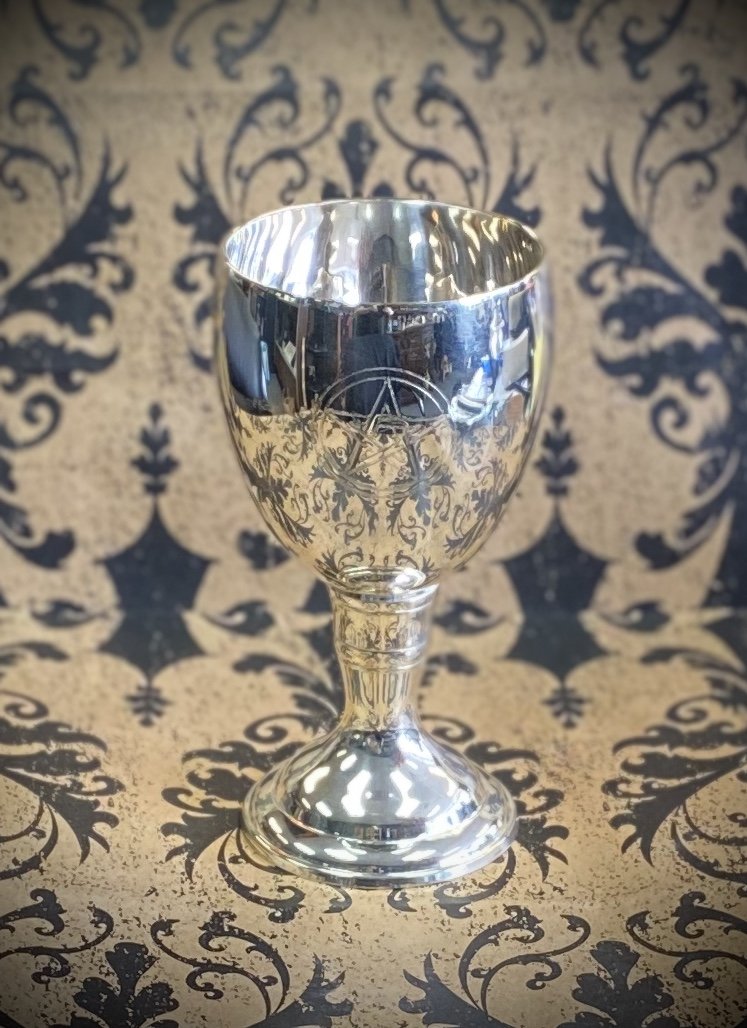 Silver Pentacle Goblet