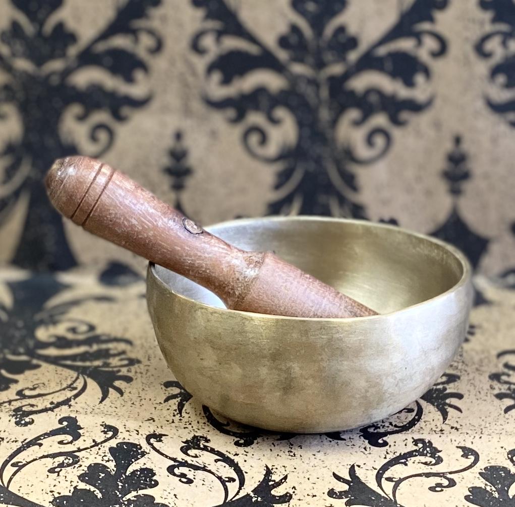 Singing Bowl Brass Hand-Hammered