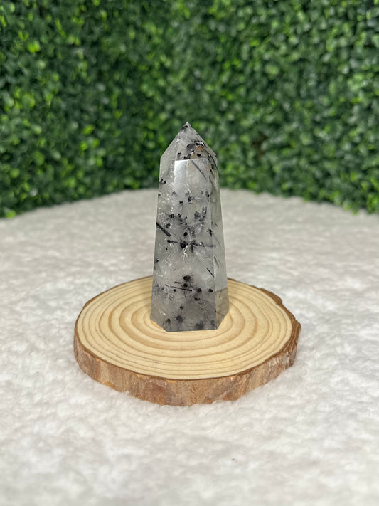 Tourmalinated Quartz Tower