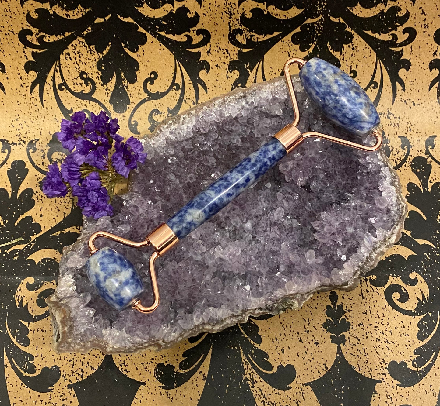 Facial Roller Sodalite