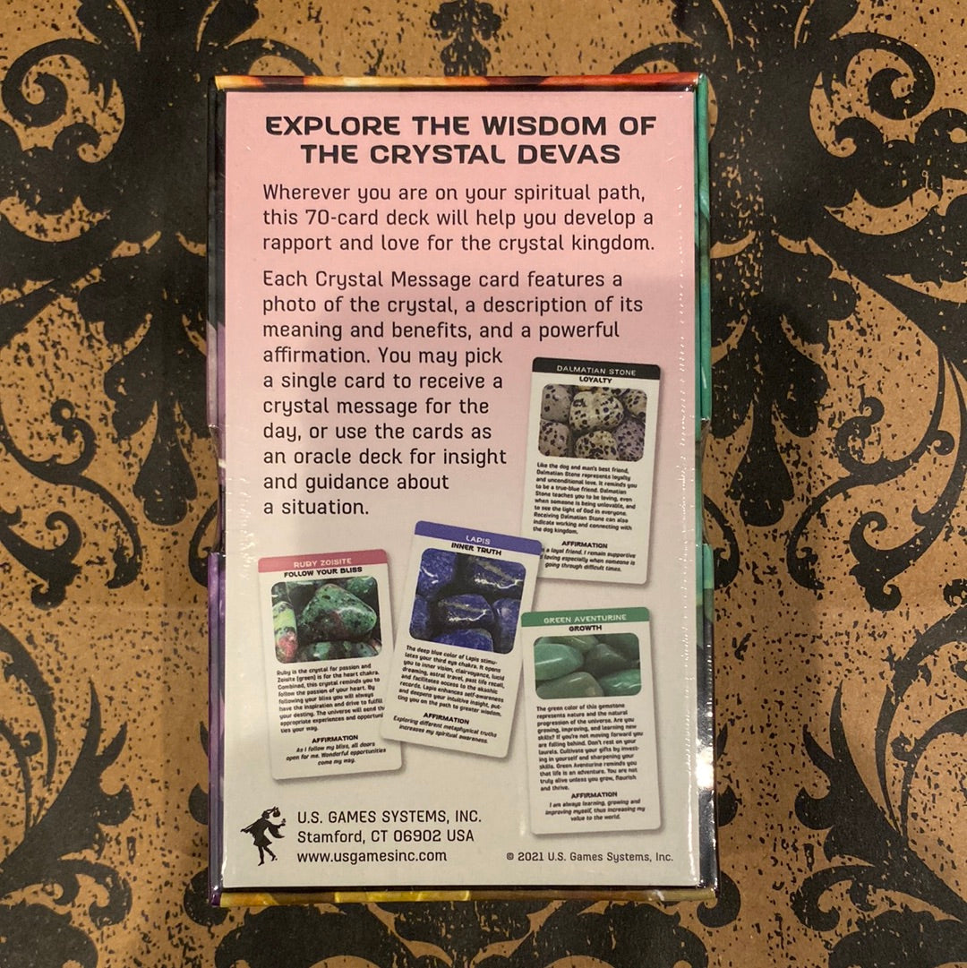 Crystal Message Card