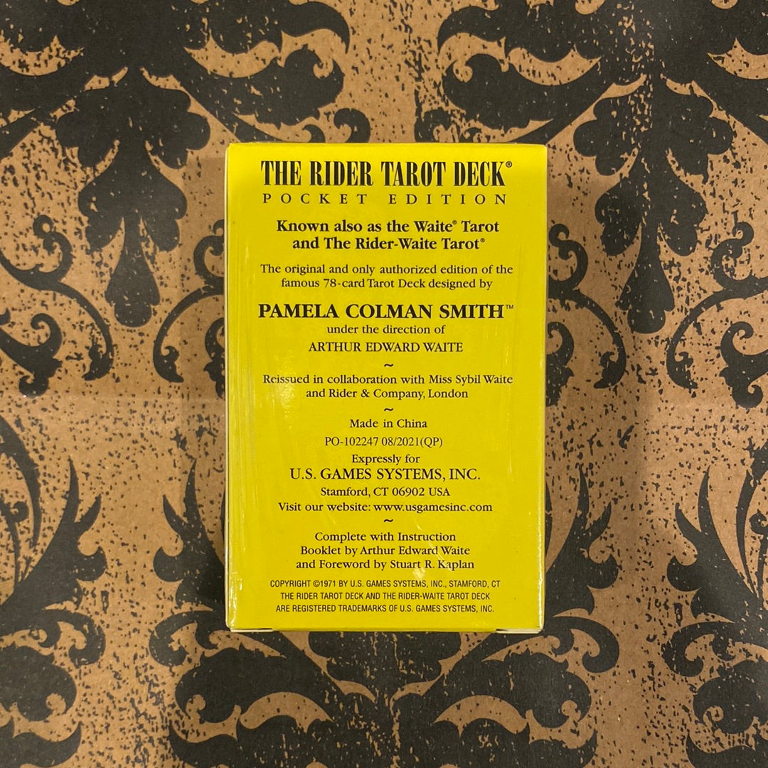 Pocket Rider Waite Tarot