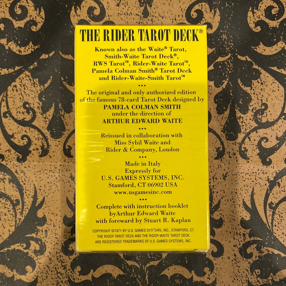 The Rider Tarot Deck