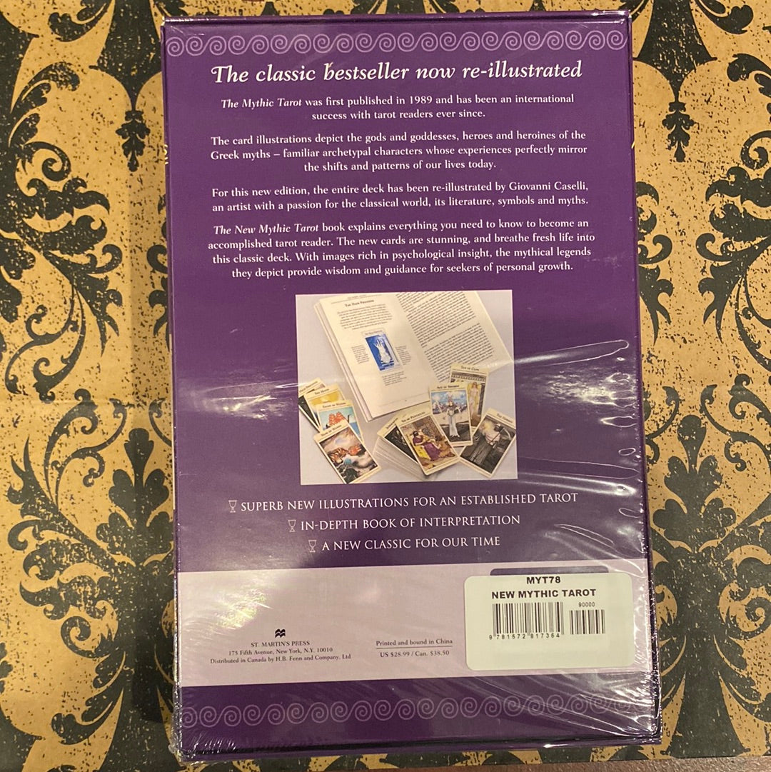 The New Mythic Tarot Deck and Book Set