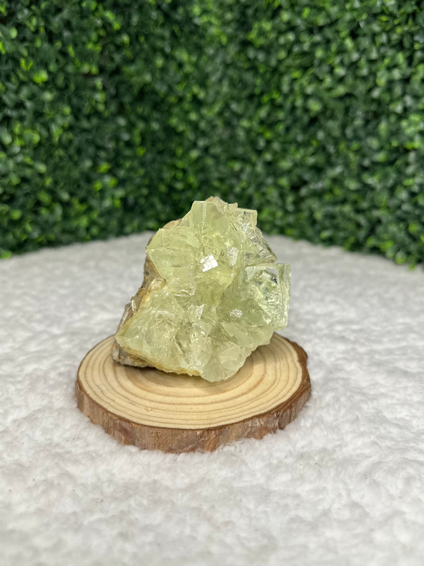 Raw Green Fluorite Specimen