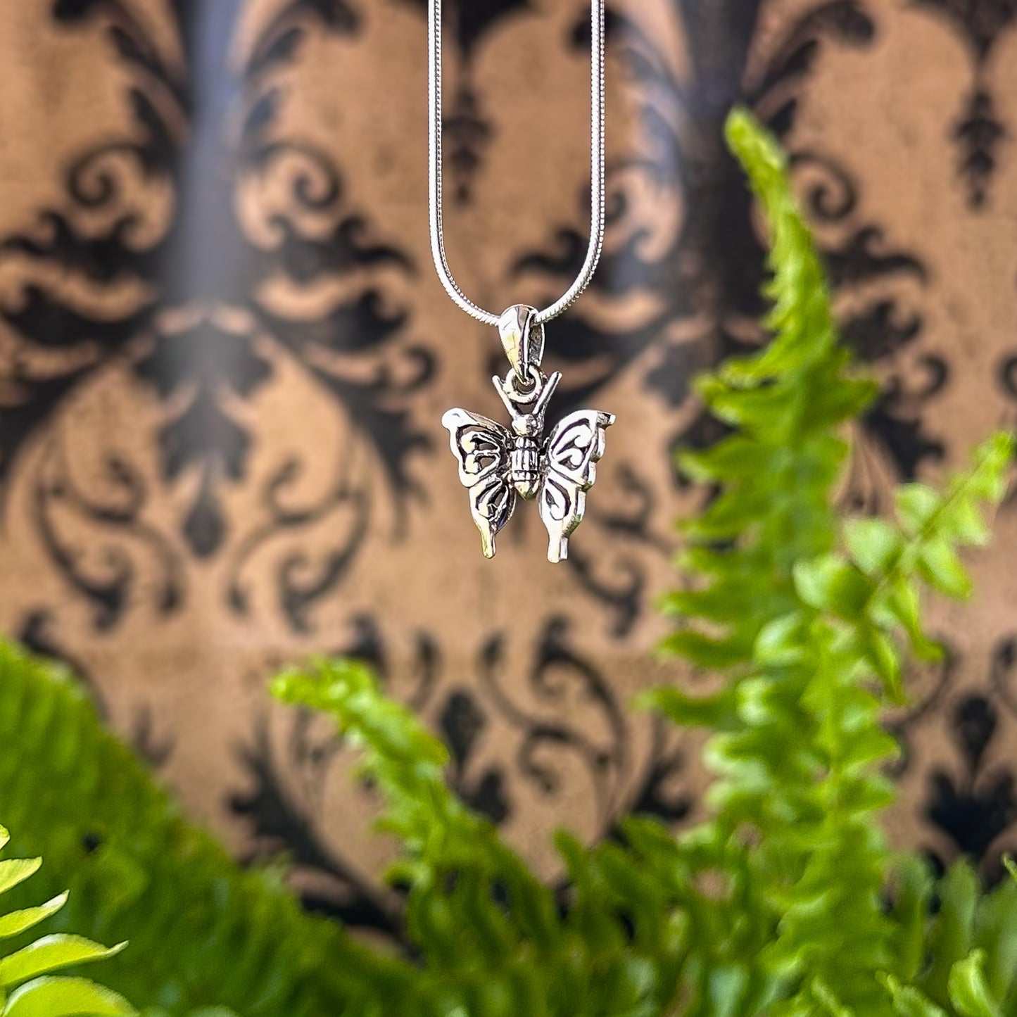 Butterfly Sterling Silver Pendant