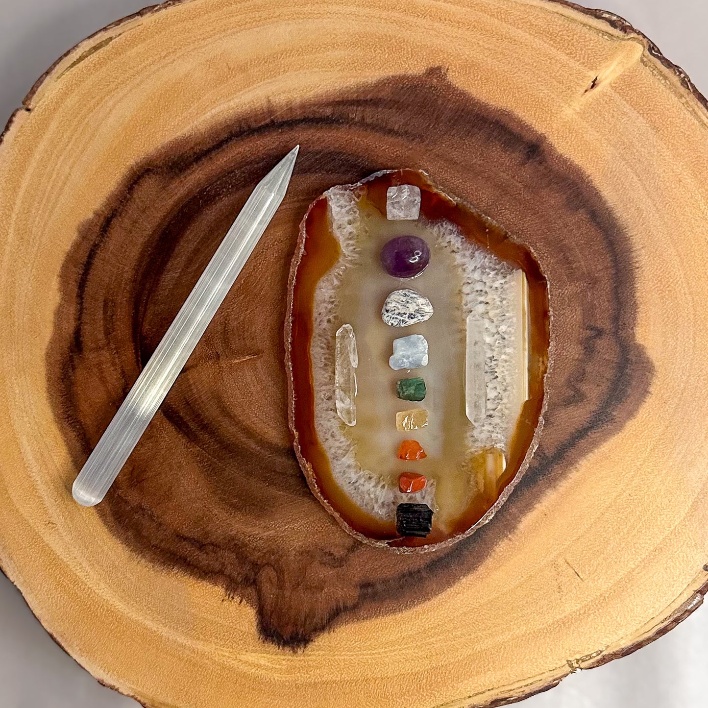 Crystal Perma-Grid Chakra Balance version A