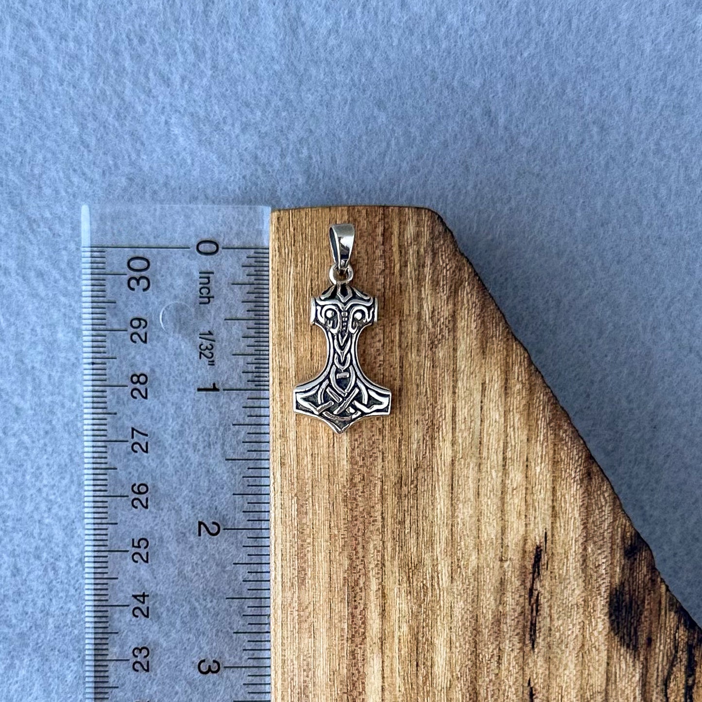 Mjolnir Hammer with Bail Pendant