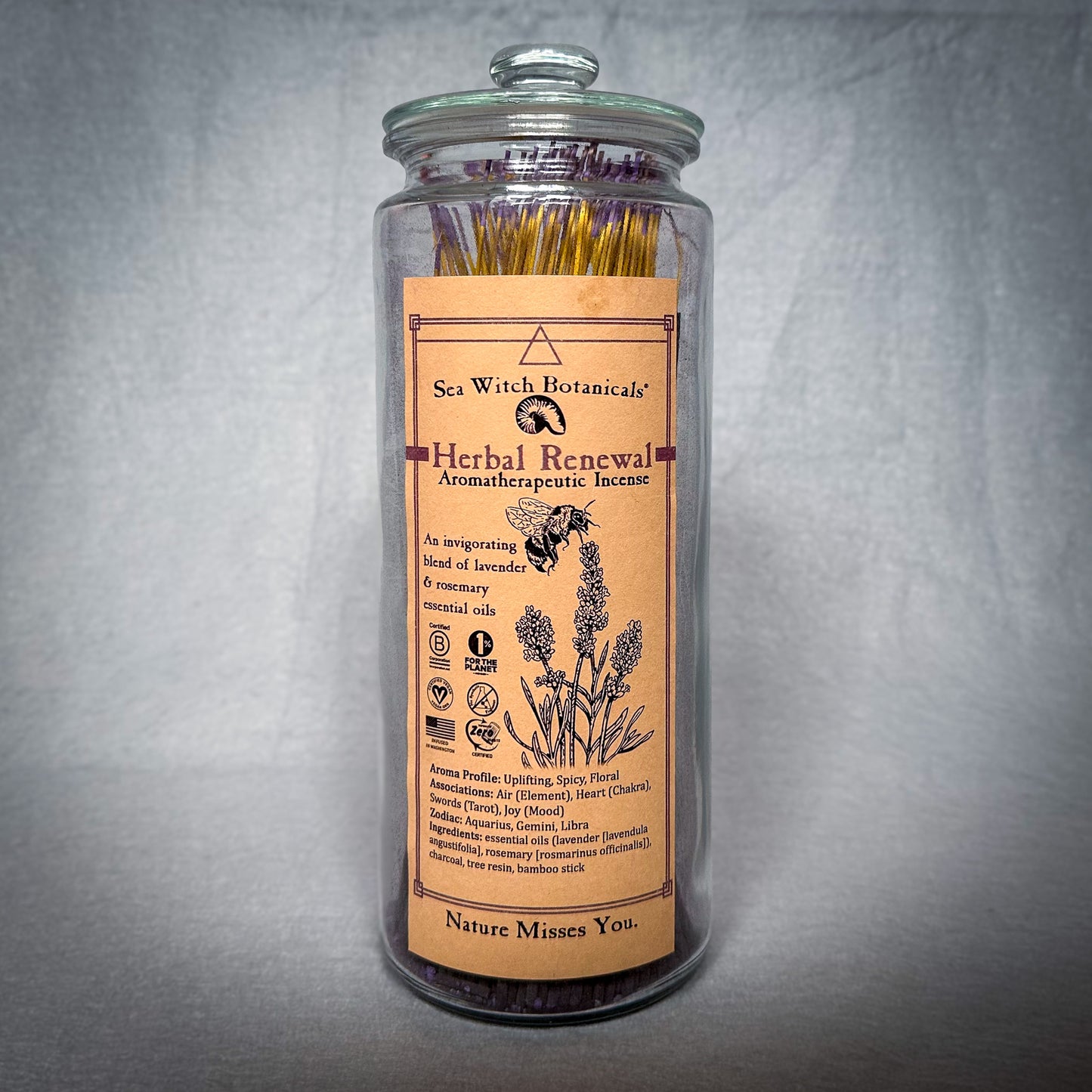 Herbal Renewal Sea Witch Botanical Incense