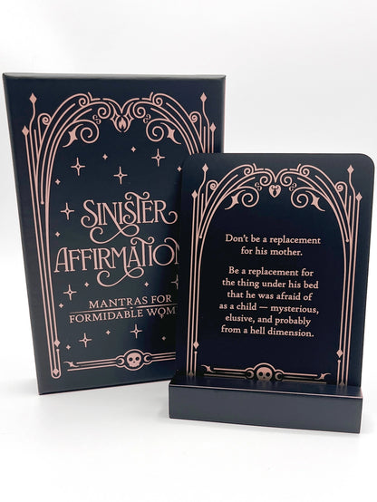 Sinister Affirmations Deck