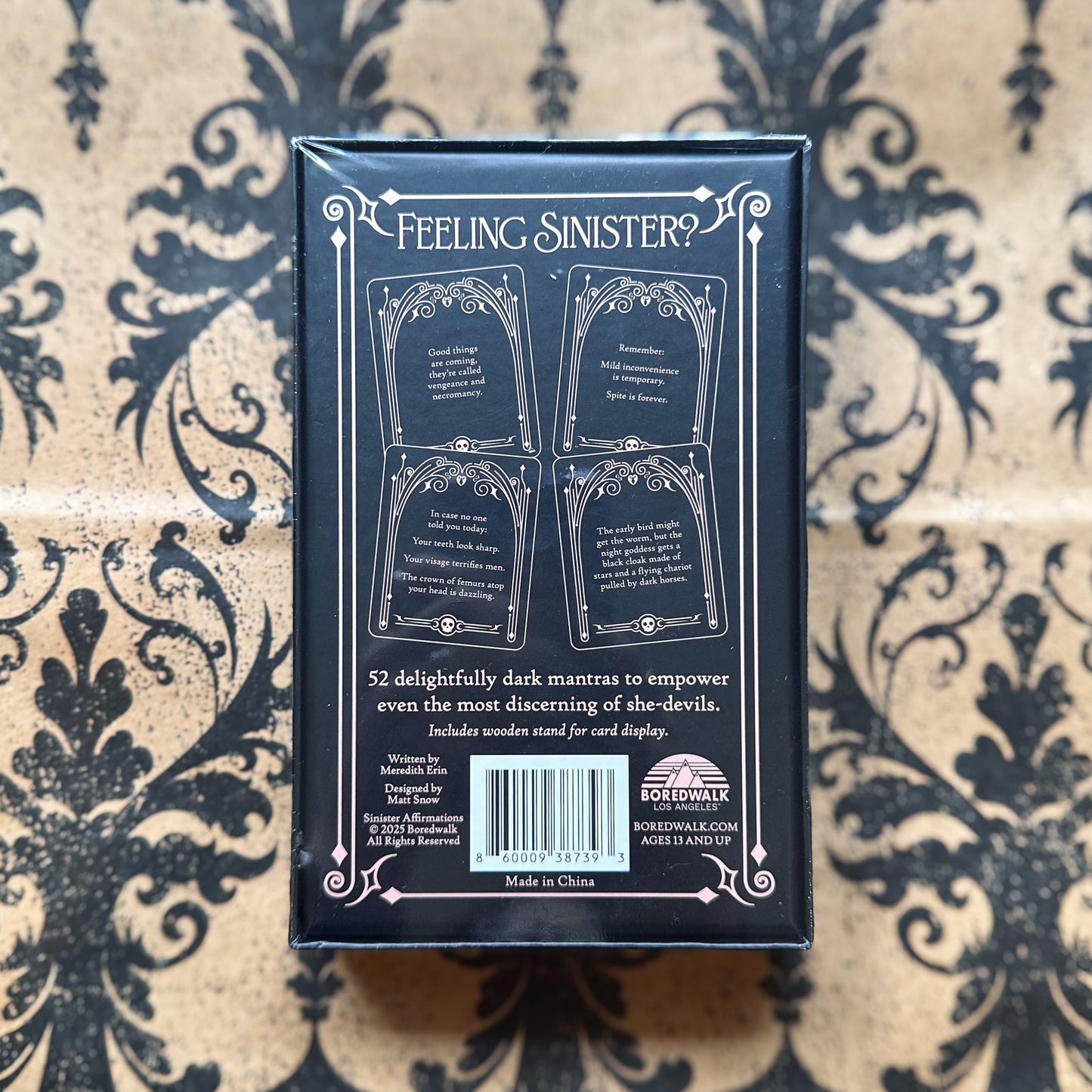 Sinister Affirmations Deck