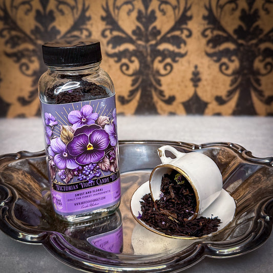 Victorian Violet Candy Tea