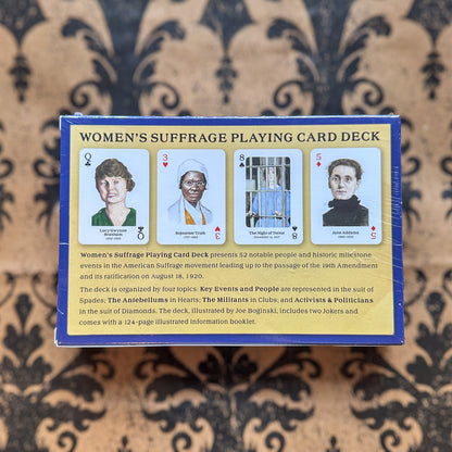 Women's Suffrage Playing Cards