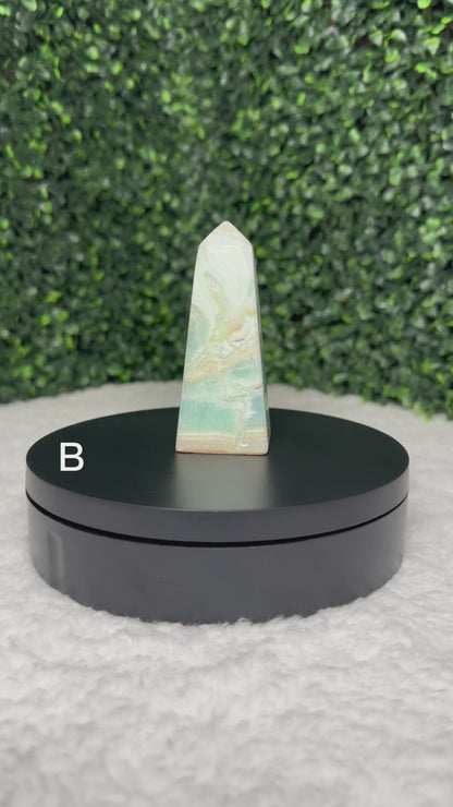 Caribbean Calcite Obelisk