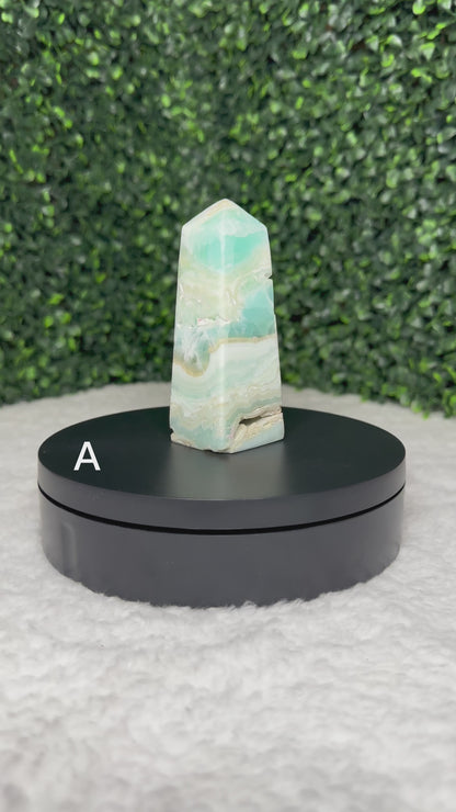 Caribbean Calcite Obelisk