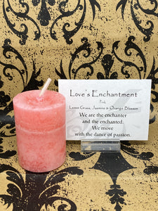 Blessed Herbal Power Votive - Love's Enchantment