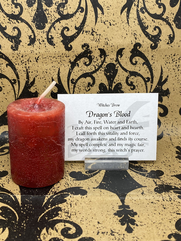 Witches Brew Votive - Dragon's Blood
