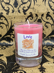 Crystal Journey Candle - Love