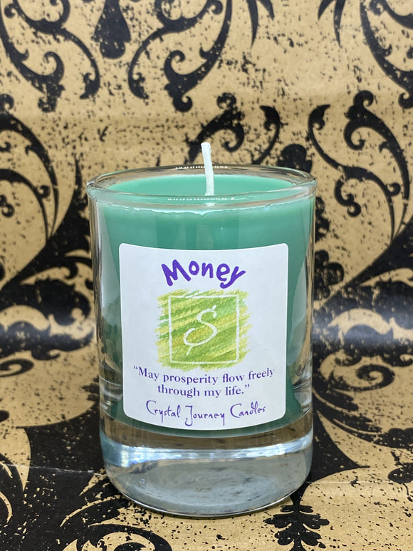 Crystal Journey Candle - Money