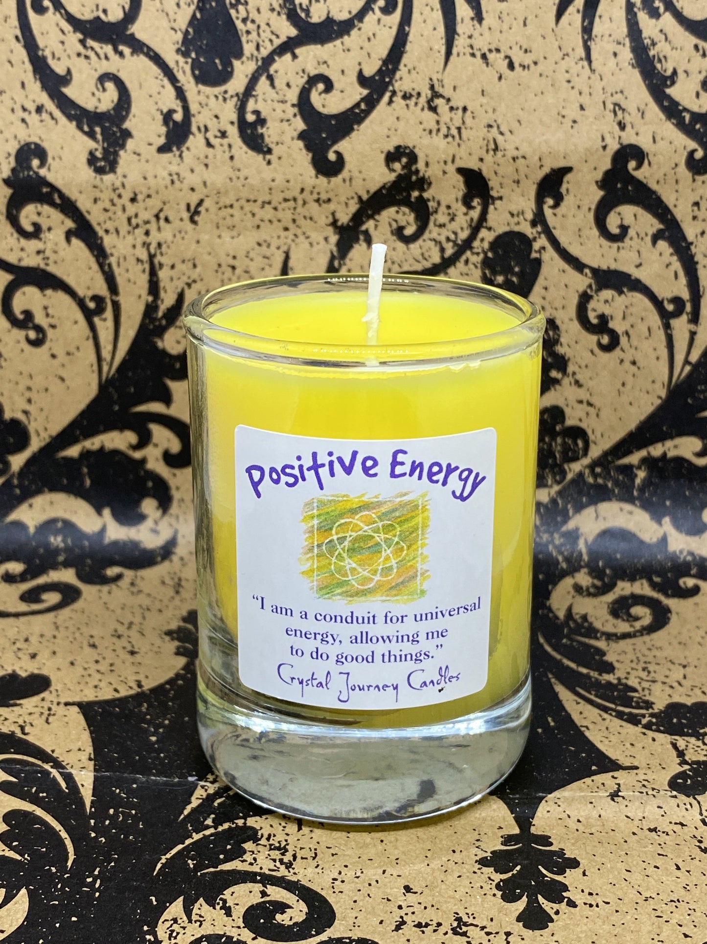 Crystal Journey Candle - Positive Energy
