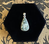 Pendant Sterling Silver Seraphinite