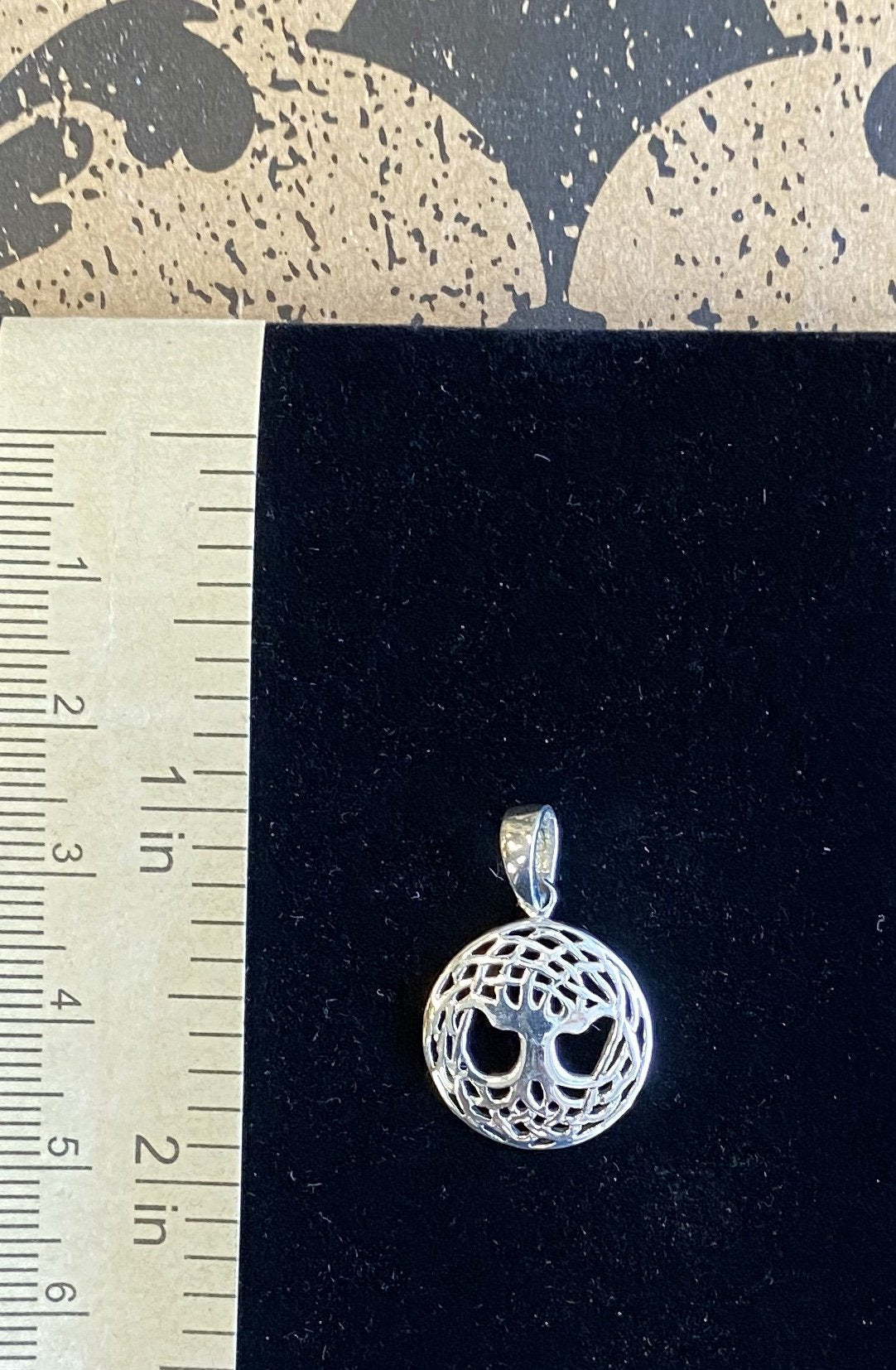 Pendant Sterling Silver Tree of Life