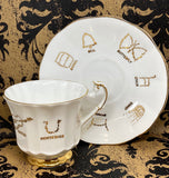 Fortune Telling Teacup Red Rose 3 of 3