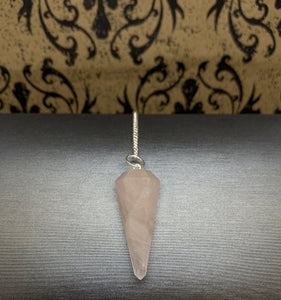 Pendulum Rose Quartz