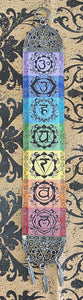 Hanging Fabric Tapestry Chakras