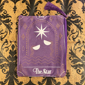 Tarot Zipper Pouch THE STAR