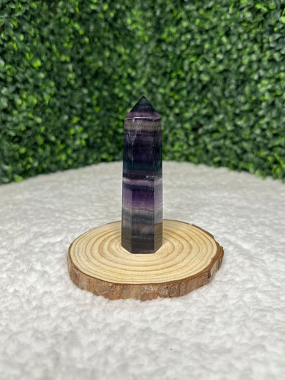 Dark Rainbow Fluorite